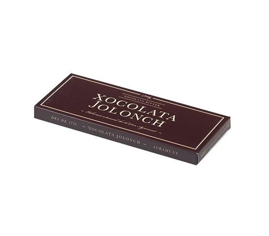 XOCOLATA JOLONCH Chocolate Bitter Estuche 100g