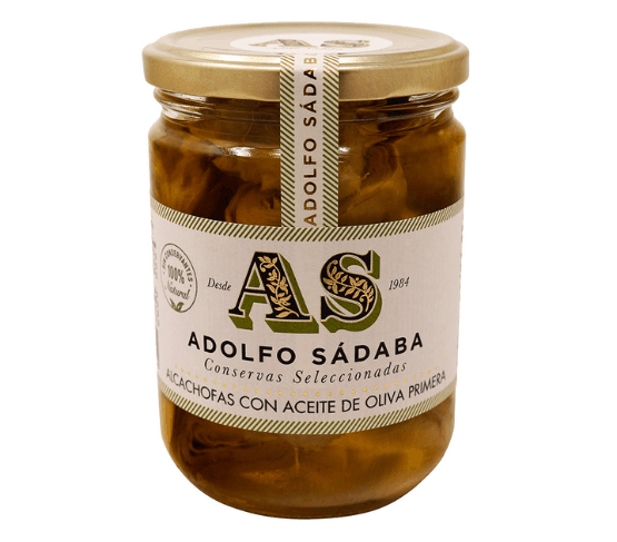 ADOLFO SÁDABA Carxofes en Oli 390g