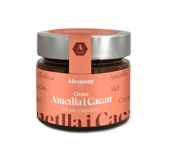 ALEMANY Crema de Almendra con Miel y Cacao 200g