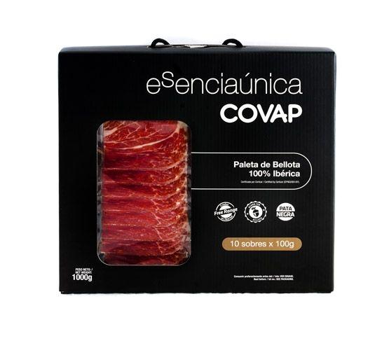 COVAP Caixa Espatlla de Gla 100% ibèrica Esenciaúnica de Covap (10 x 100g) al buit