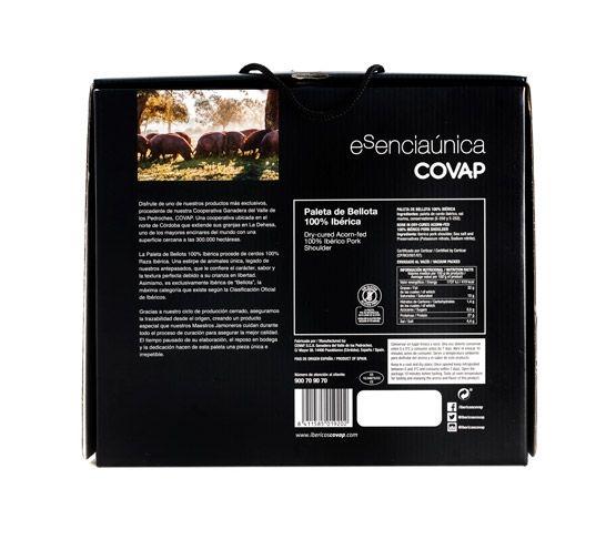 COVAP Caixa Espatlla de Gla 100% ibèrica Esenciaúnica de Covap (10 x 100g) al buit