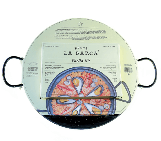 FINCA LA BARCA Kit Paella amb Paellera apta per a vitroceràmica i inducció
