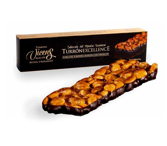 TORRONS VICENS Crocant d'Ametlla amb Xocolata Excellence 300g